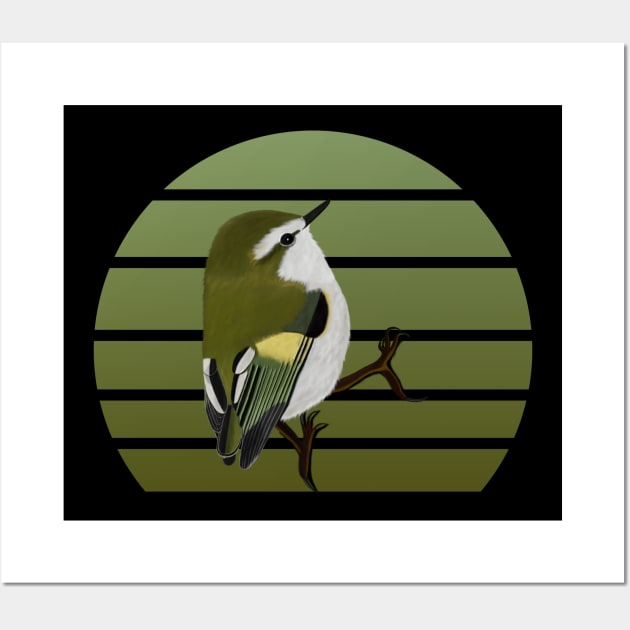 jz.birds Rifleman Bird Animal Art Wall Art by jzbirds